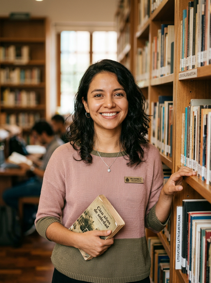 Sara O. — Bibliotecaria